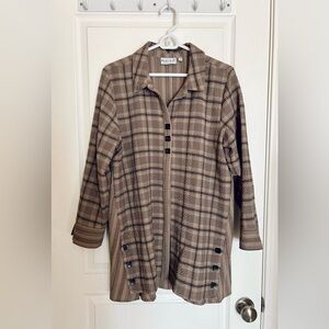 Habitat Beige Plaid Shirt